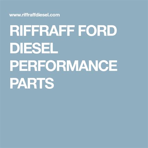 riff raff diesel|riff raff diesel parts catalog.